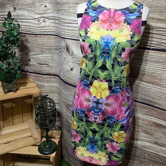 ASOS FLORAL MATERNITY DRESS SIZE 8 - Picture 1 of 12